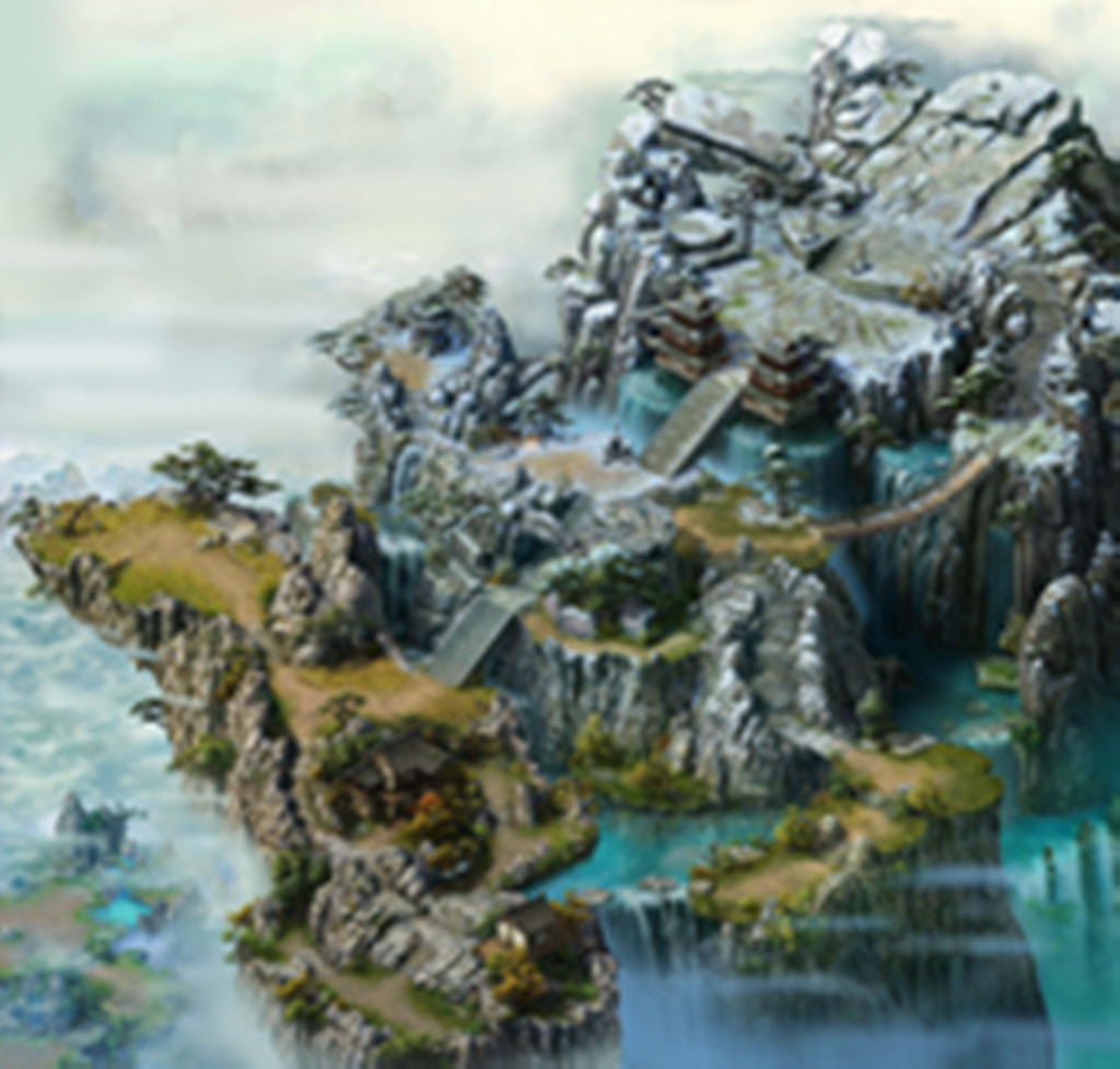 万佛朝拜仙境地图