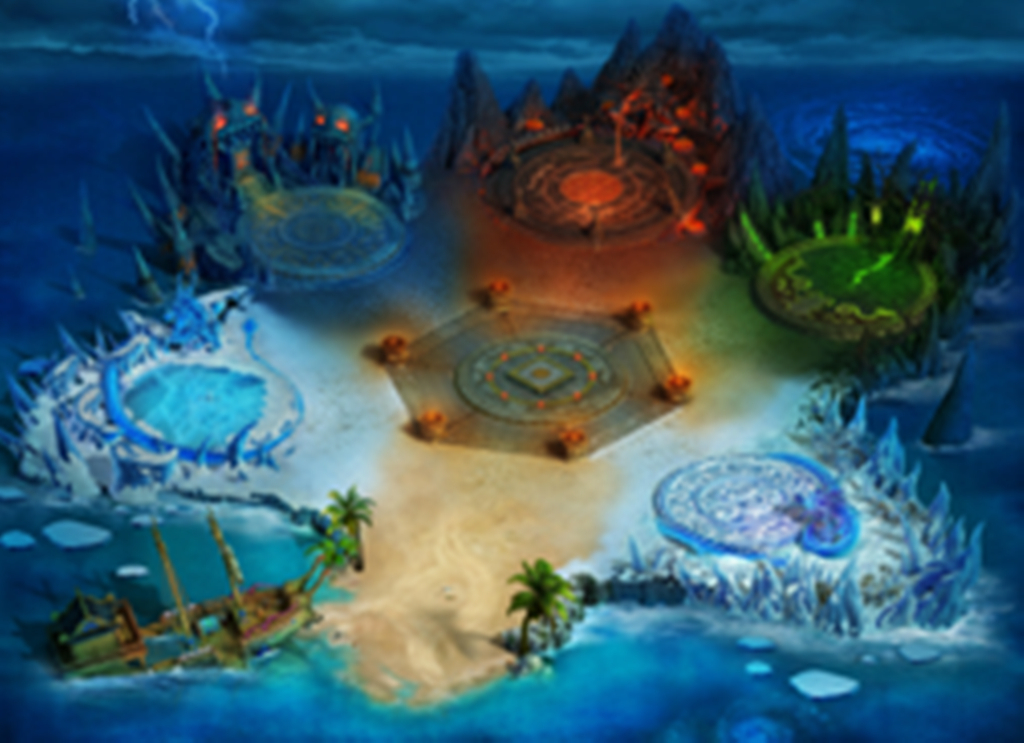 太阳谷神坛地图