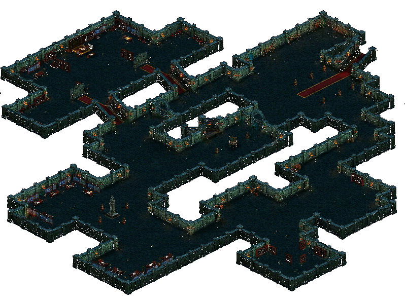 天崖黑暗地宫地图素材