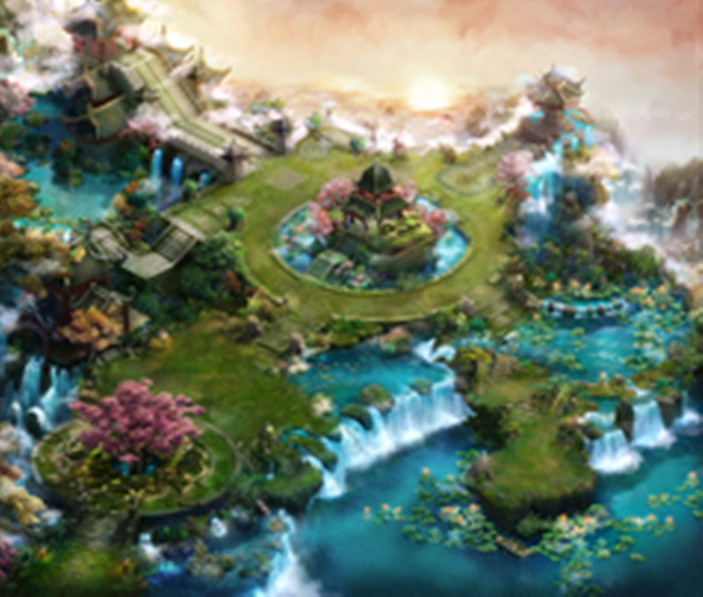 星空水源之地真彩地图