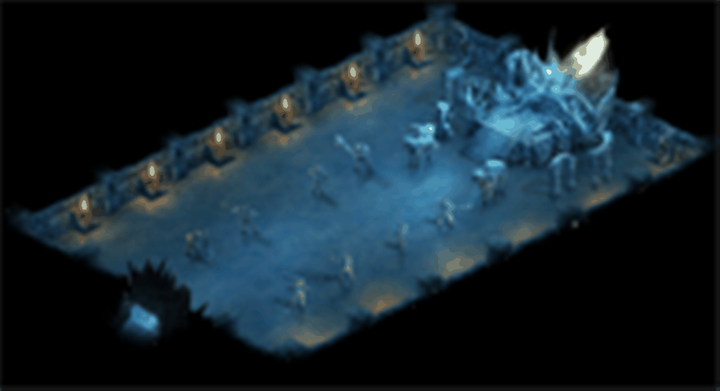 寒冰炼狱传奇地图