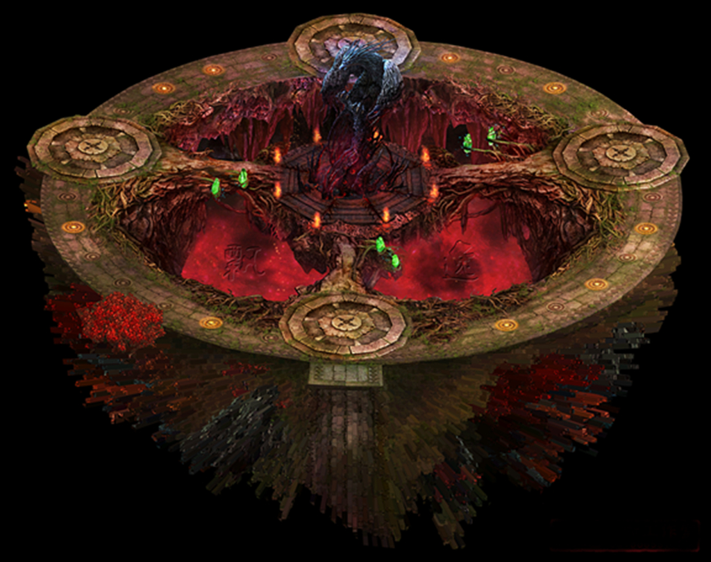 传奇真彩地图【火雕岛】