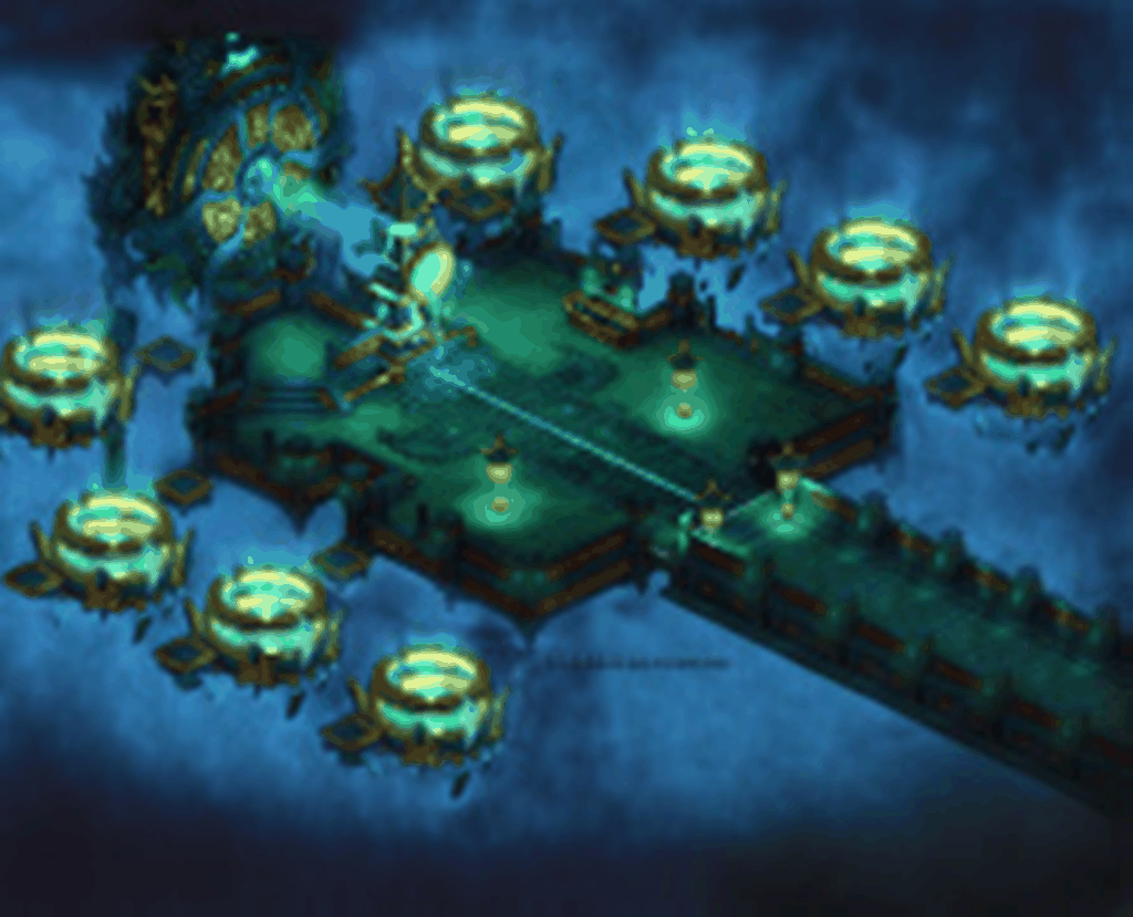 八鼎神殿真彩地图