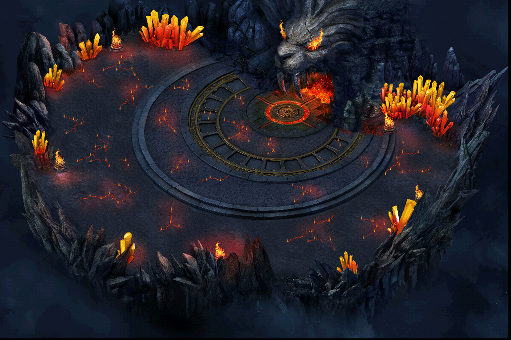 虎口深渊传奇地图