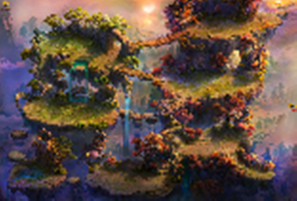 七层桃源境地图