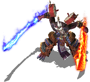 冰火双刀武士怪物素材