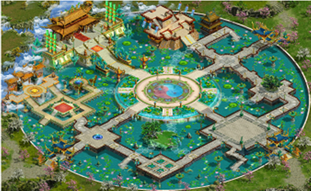 长安城真彩传奇地图