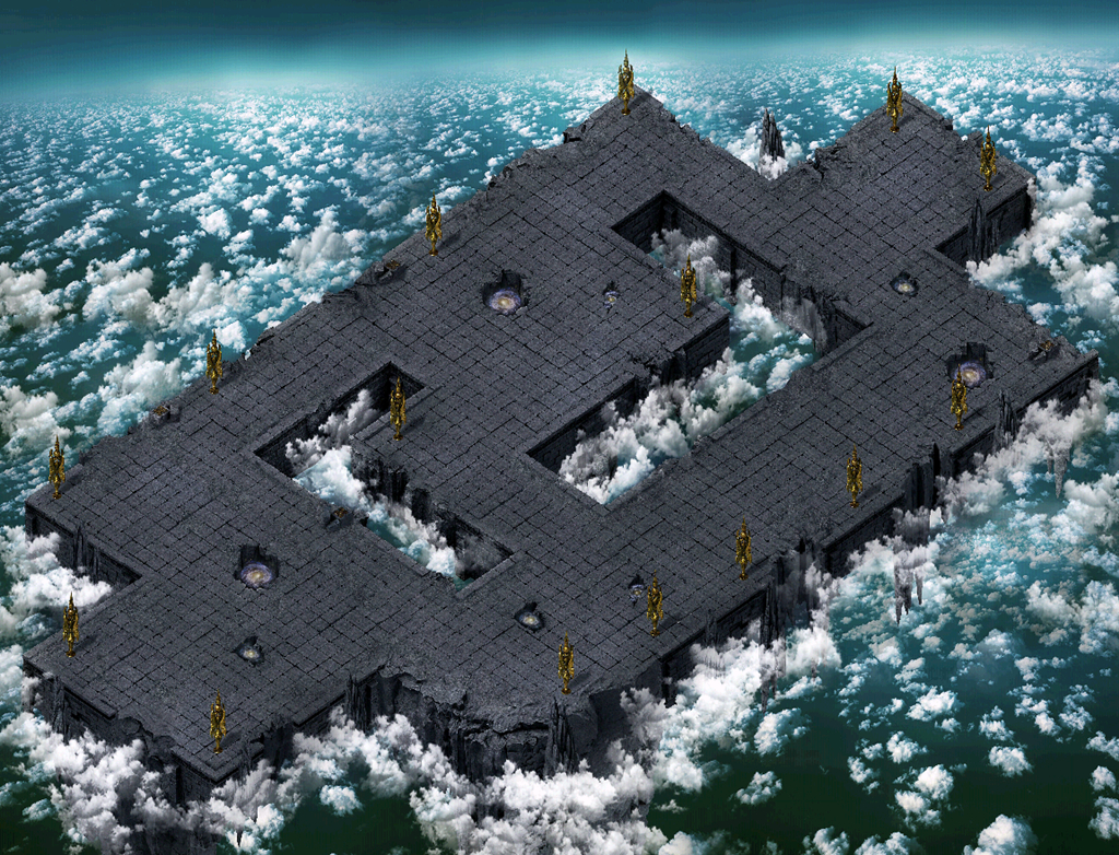 新传奇天空之城地图