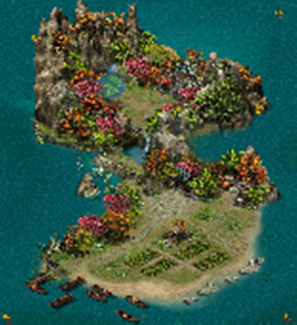 世外神岛地图素材