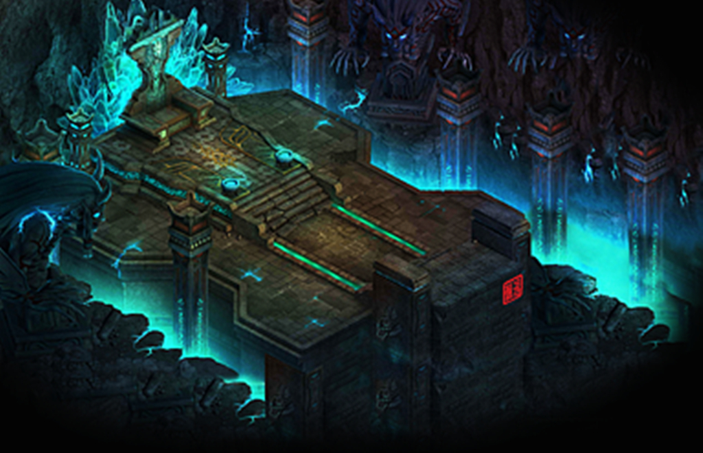 传奇真彩地图素材幽冥坛