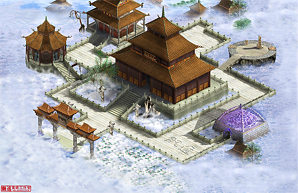 传奇真彩地图凌霄天界