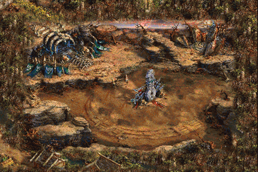 传奇真彩地图后魔窟