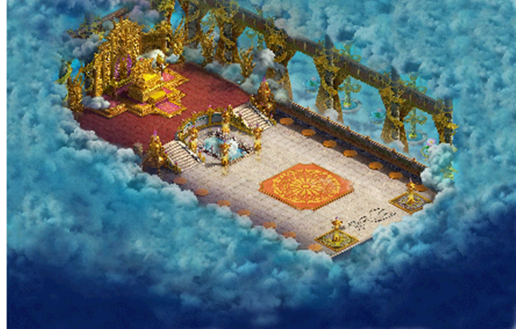 传奇真彩地图素材凌霄宝殿