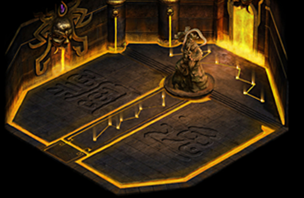 传奇真彩地图之赤魔圣殿