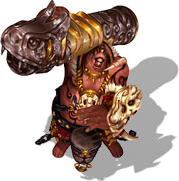 腰鼓炮兵怪物素材