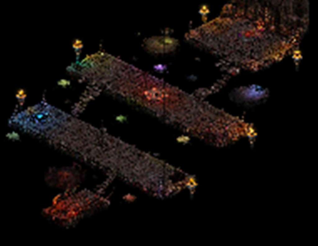 逍遥地窟传奇真彩地图