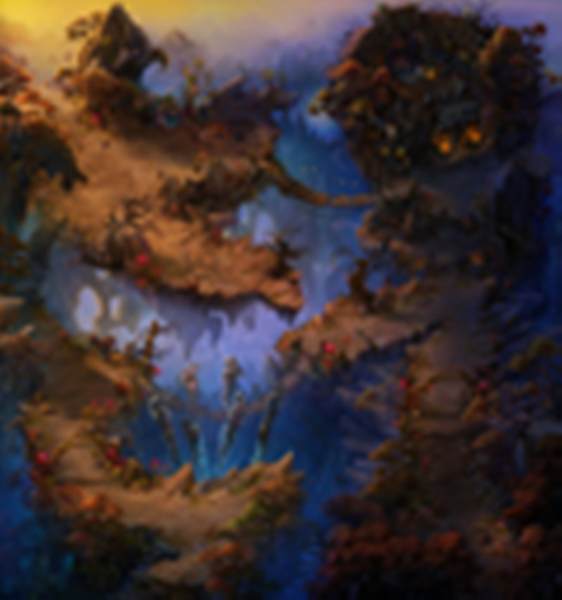 火星沙漠坡传奇真彩地图