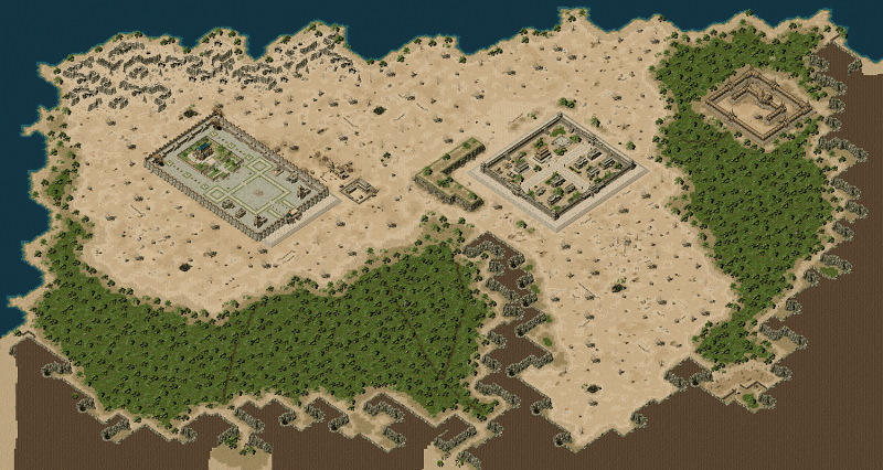 波斯王城之盟重省土城素材