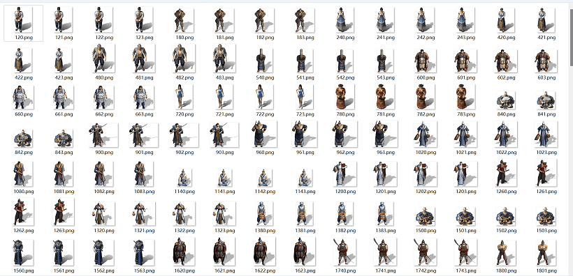 战神引擎人物Npc高清素材