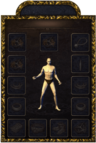 战神引擎人物框素材图片(头顶有打孔)