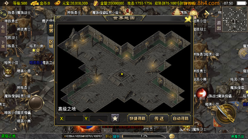 五张超清地宫地图素材下载