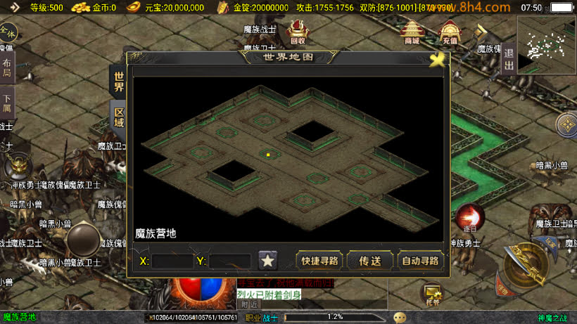 五张超清地宫地图素材下载